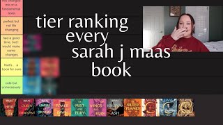 TIER RANKING every book written by sarah j maas (including house of flame and shadow)