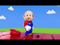 Mario eats a weird mushroom  attack on titan mario without hair and more 