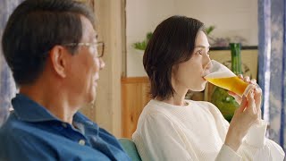 中井貴一、“妻”天海祐希の説得に一苦労　夫婦役としてCM初共演　キリンビール「キリン ホームタップ」新CM