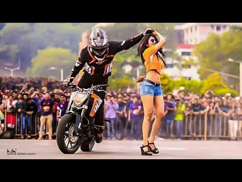 KTM STUNTS  serena safari version ktm Duke rc200ktm stunt show 2018