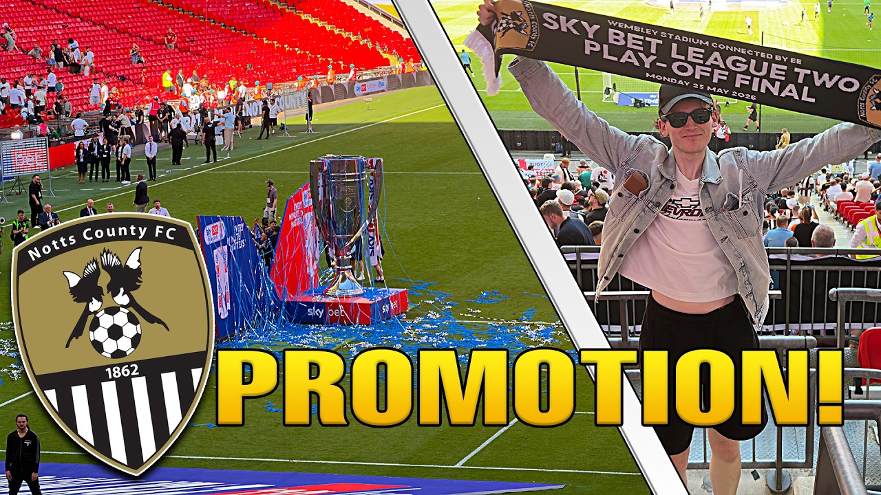 The most insane Notts County vlog ever (Playoff Final 2026)
