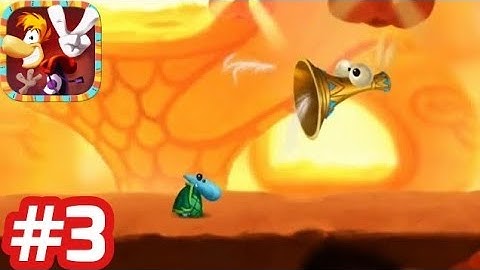 Rayman Fiesta Run - Gameplay Walkthrough - Part 3 (Level 9 - 12) iOS/Android