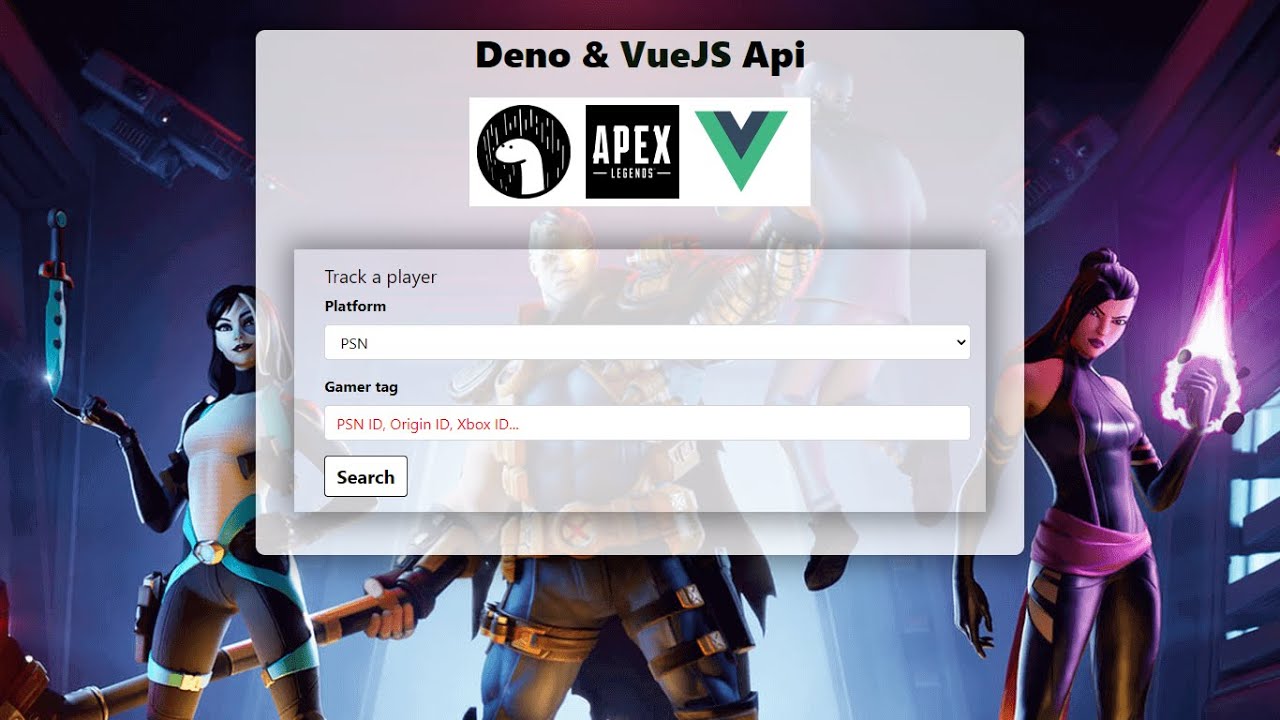 Deno & Vue JS | Learn Flash Course with Apex Tracker