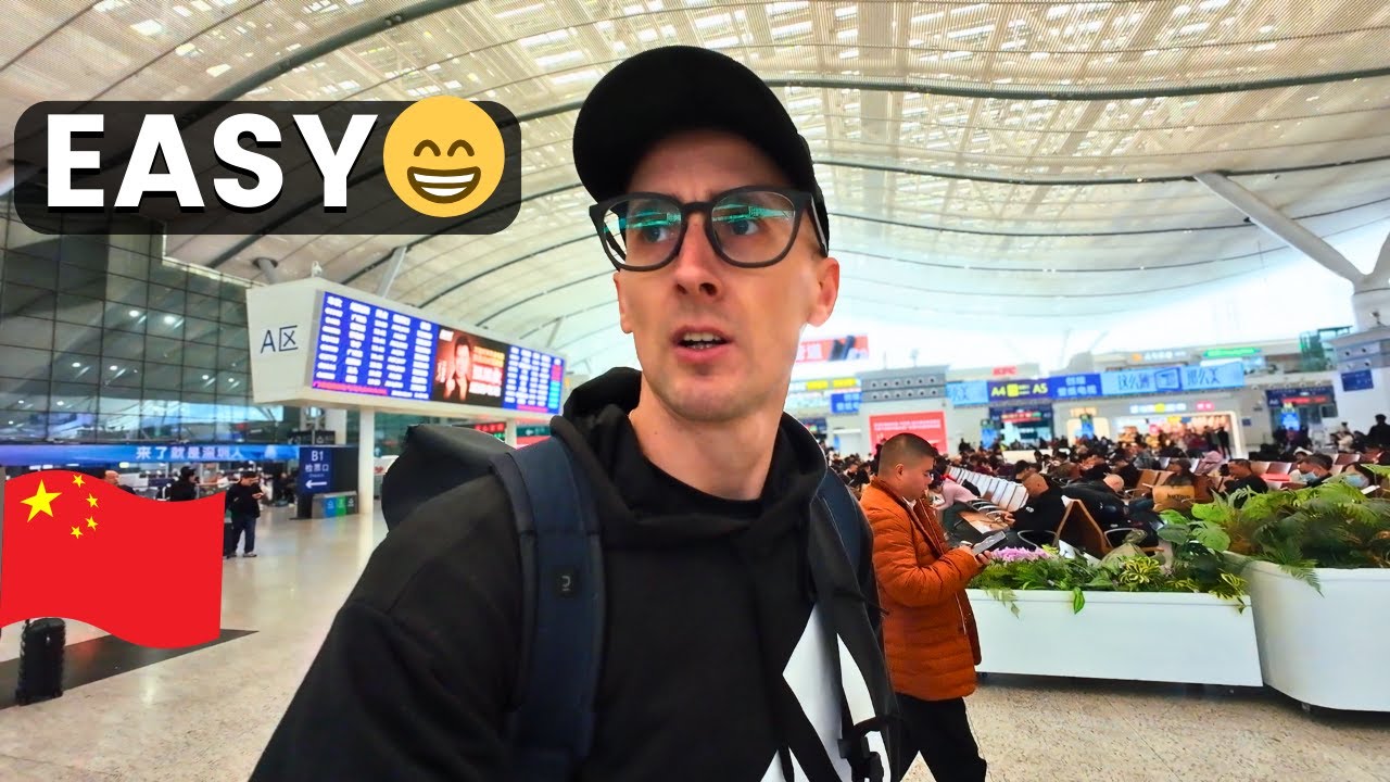 Я прокатился на китайском высокоскоростном поезде (более 1000 км).