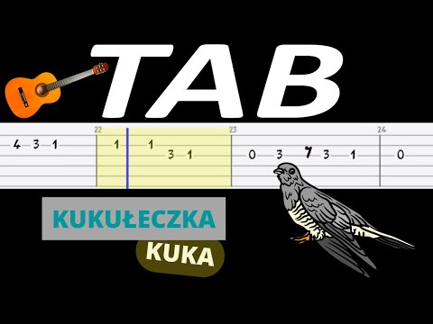 🎸 Kukułeczka kuka - melodia TAB (gitara) 🎵 TABY I NUTY W OPISIE 🎼