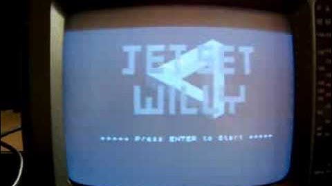 Jet Set Willy load screen