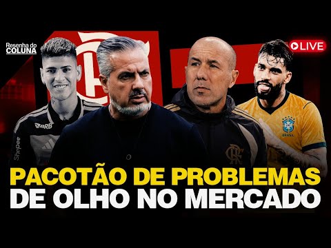 🔴 AO VIVO: CARRASCAL PUNIDO | PAULINHO ABSOLVIDO | FLAMENGO CHEIO DE PROBLEMAS