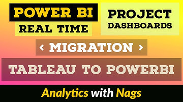 Tableau to Power BI Migration - Power BI Project Dashboard (5/30)
