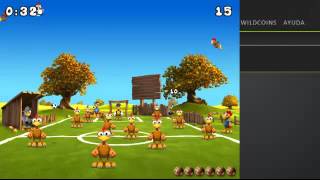 Gameplay / crazy chicken soccer