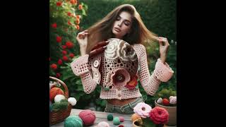 Beautiful 🌷Crochet Blouse 👚 #Knitted #Crochet #Knitting #Design #Crochetlove #Ideas