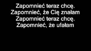 Video thumbnail of "Sasha Strunin - Zapomnieć Chcę"