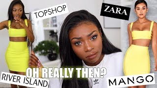 THESE CLOTHING BRANDS REALLY WANTED TO TEST ME, NOT TODAY! ZARA, TOPSHOP, RIVER ISLAND & MORE