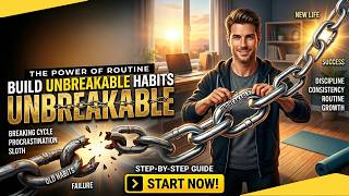 How to Build Unbreakable Habits | The Science of Consistency - Mindset Makeover