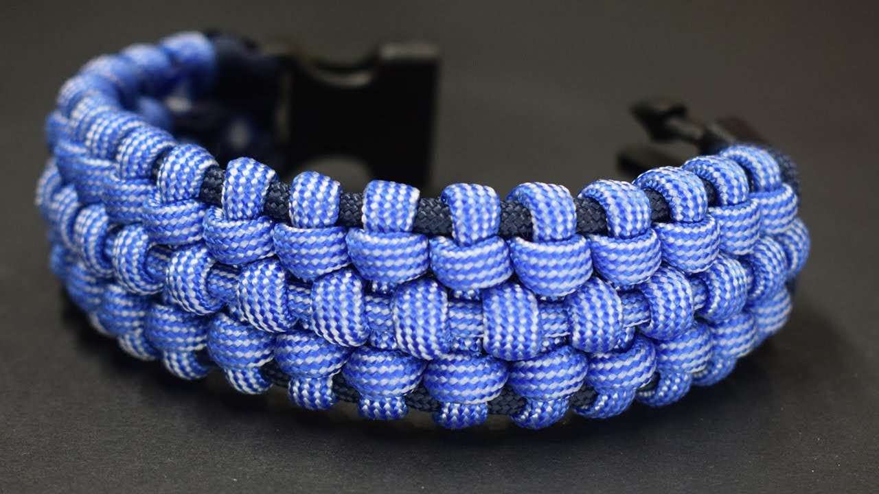 Pulsera o brazalete paracord  de supervivencia