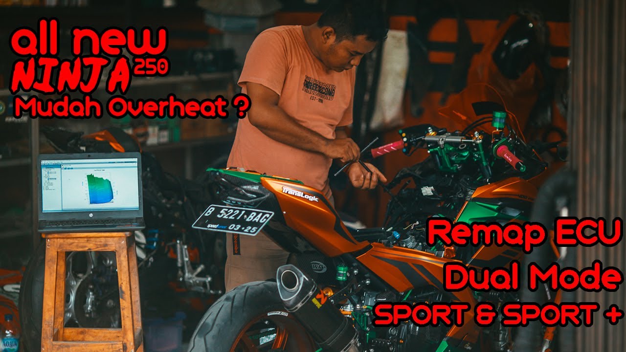 MENGATASI OVERHEAT DI NEW NINJA 250 Fi YouTube