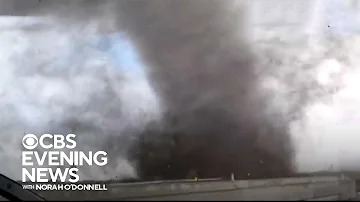 More than a dozen tornadoes touch down across Texas, Oklahoma and Nebraska