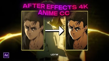 How to get 4K/CC Quality - After Effects AMV Tutorial (free preset)