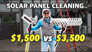 Which One Will Make You More Money  Solar Panel Cleaning Business  All One Solar Shine
