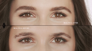Eyebrows Tutorial For Uneven Brows | Charlotte Tilbury