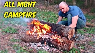 How to Make Campfire Last All Night?