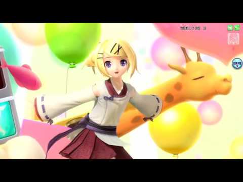 60fps Full Melancholic メランコリック   Kagamine Rin 鏡音リン DIVA Arcade English lyrics Romaji subtitles