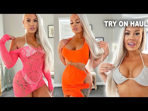**BIKINI & HOT SUMMER COVER UP TRY ON HAUL**