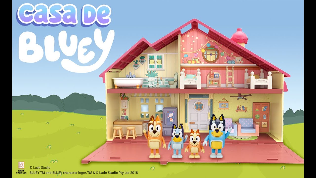 Vamos a jugar con La casa de Bluey! 