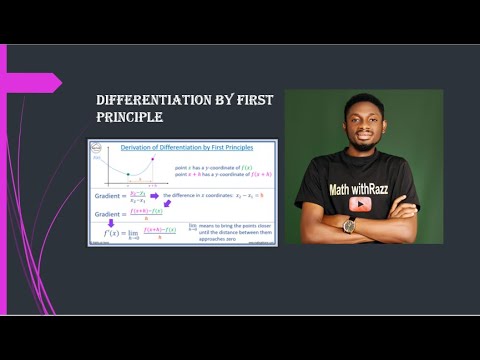Differentiation Using First