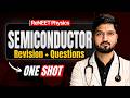Semiconductor | One Shot for ReNeet 2026 | Class 11th Physics Revision🔥