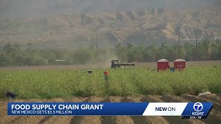 New Mexico gets $3.5 million food supply grant