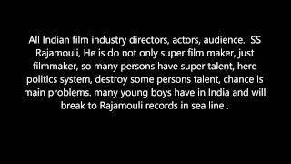 Who Breaks'' SS Rajamouli, Shankar, Raj Kumar Hirani'' Records and Talent.