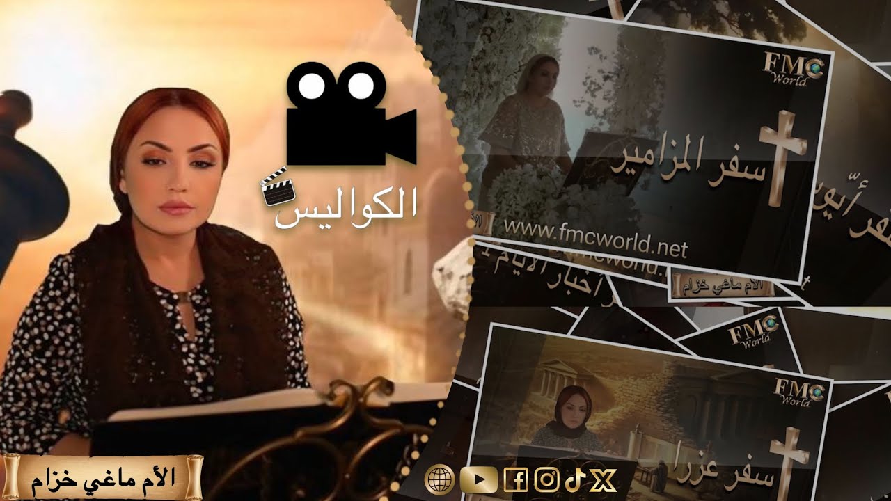 كواليس تصوير الكتاب المقدس و ما لم يُعرَض للعلن على الإطلاق من قبل / عفوية دموع وضحك الأم ماغي خزام 