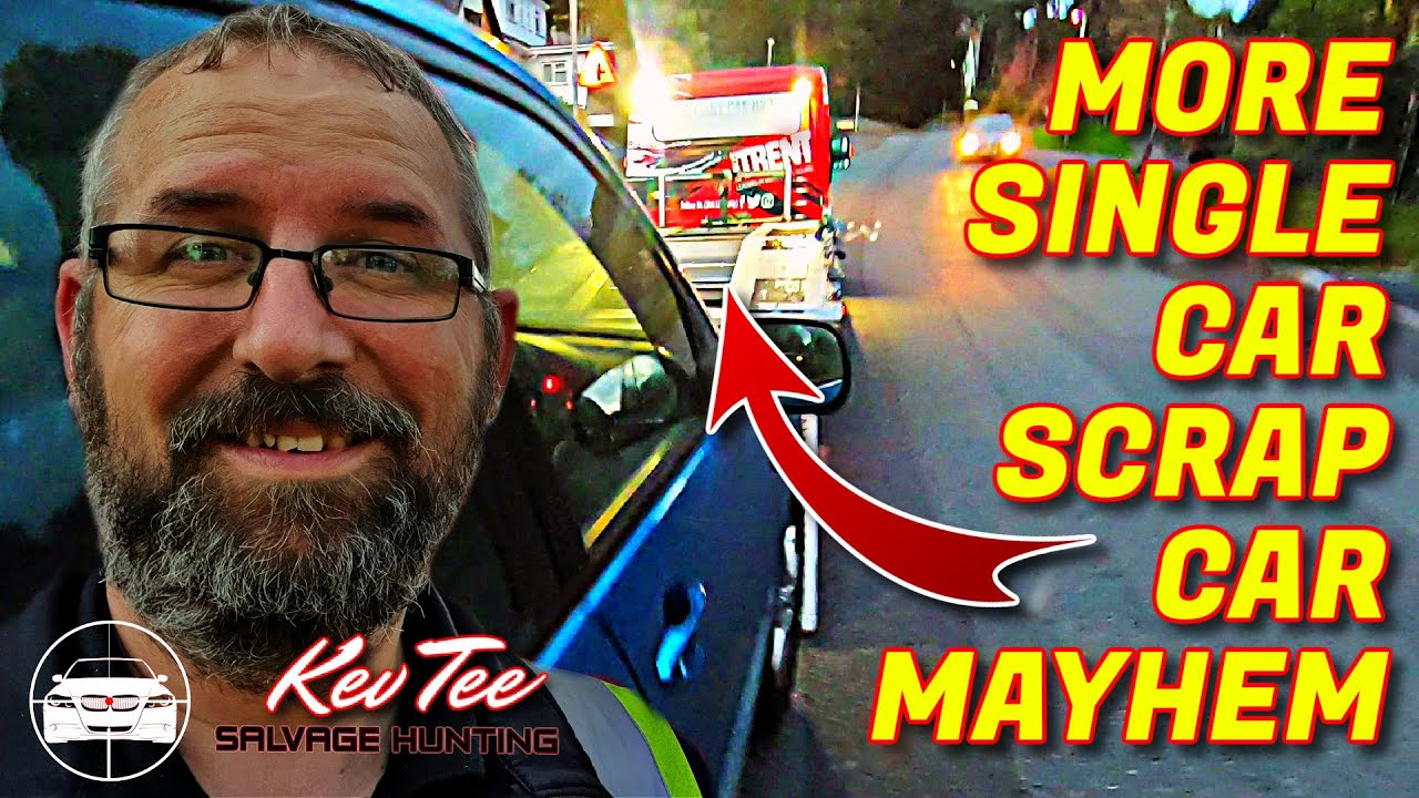 Another Crazy Day On The Single Car Transporter | Salvage Hunting