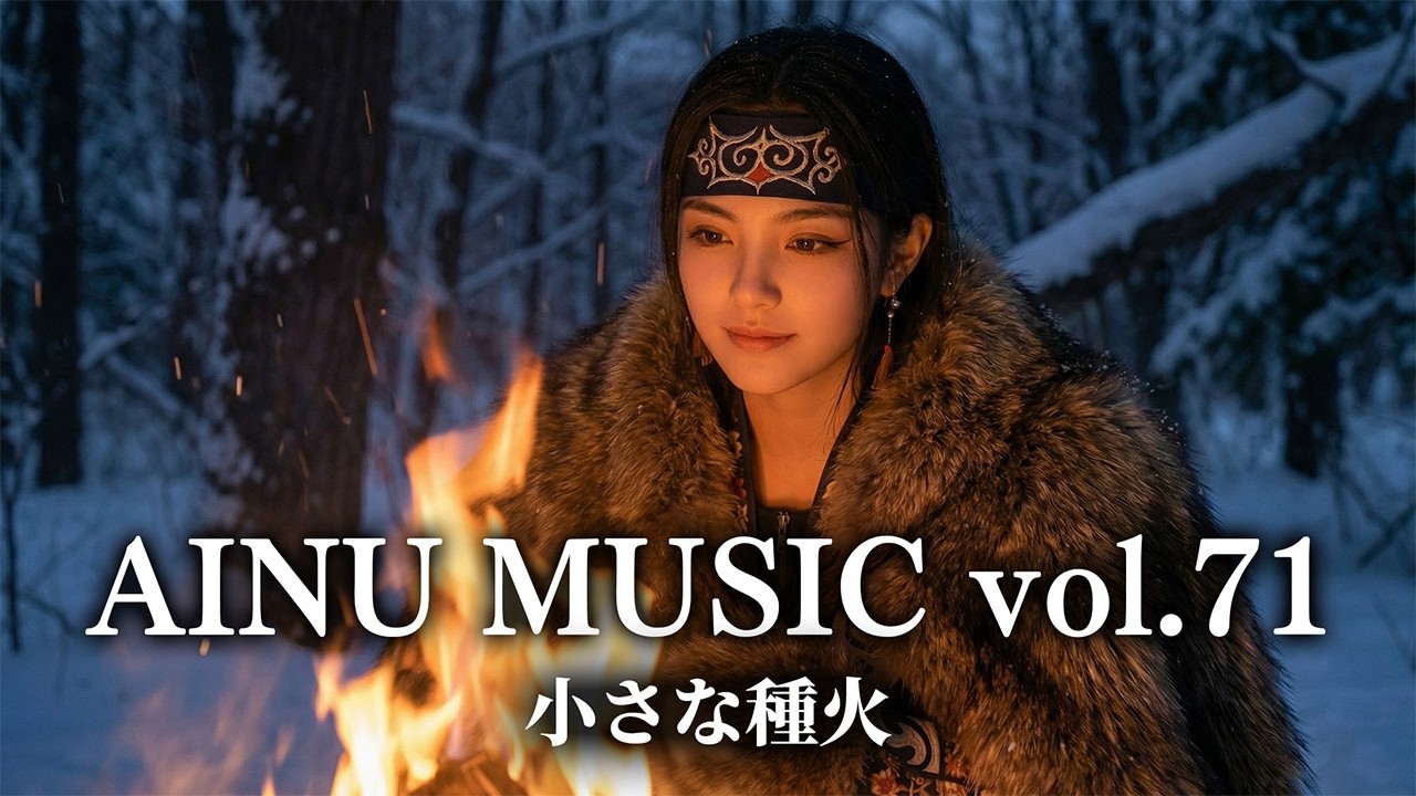 🎵アイヌ音楽 ver2.5 - 小さな種火 | AINU Music | Spiritual Healing
