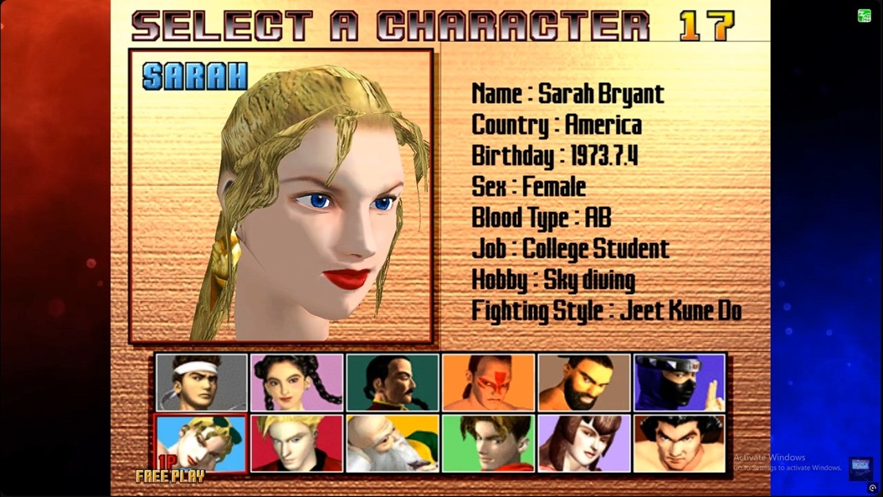 Virtua Fighter 3tb Online (2023) - Sarah - Gameplay (TeknoParrot / RTX GPU)