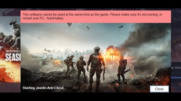 Fix Battlefield REDSEC AutoHotKey Error Software Cannot Be Used At The Same Time As The Game