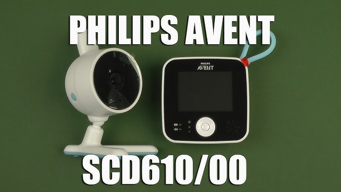 Vigilabebés Digital Philips Avent DECT SCD 603