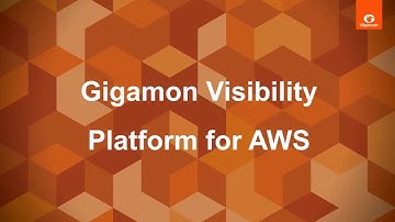 Visibility Platform functionality in AWS
