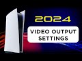 Mastering the Graphics: Best PS5 Video Output Settings for Any TV/Monitor