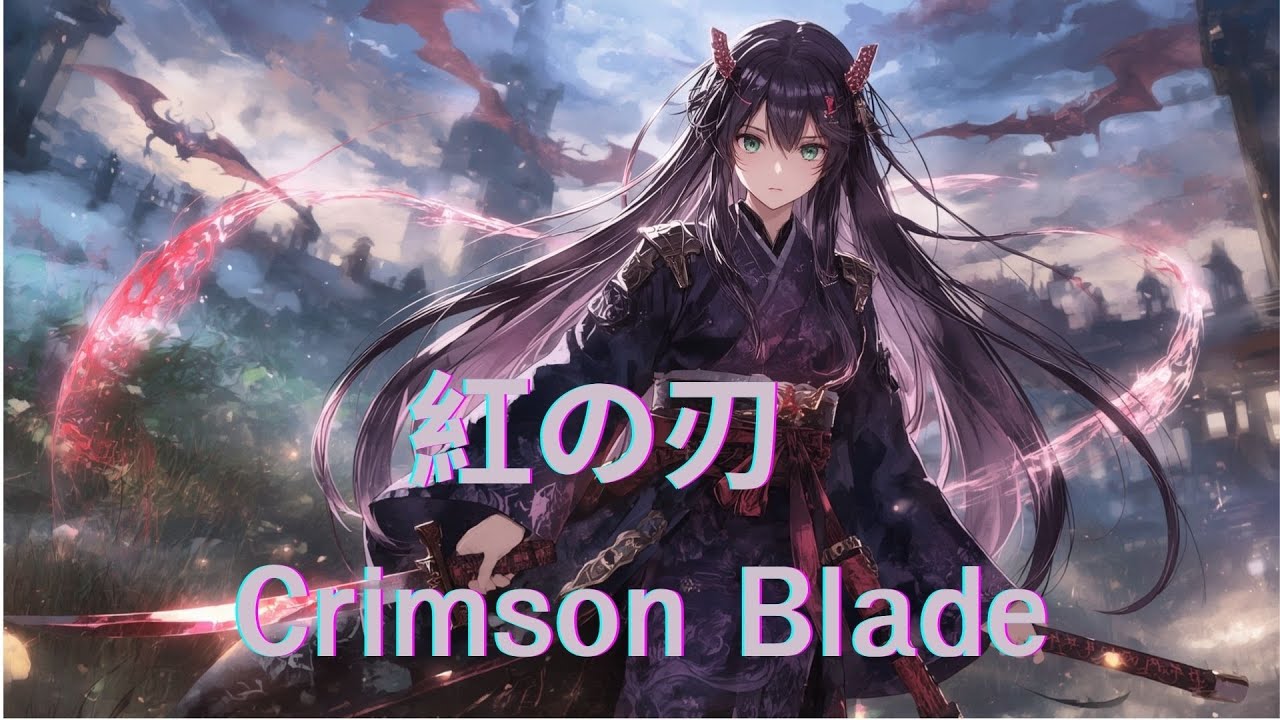 邦楽 crimson 紅の刃 (Crimson Blade) - Japanese Vocal Mix - YouTube