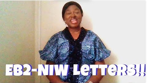 Update On EB2-NIW Recommendation Letter
