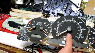 1996 Mercedes W202 C220 Gauge Cluster Failure! How To Video on  Fixing your Instrument Cluster.
