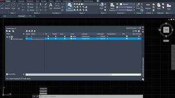 AutoCAD 2021 Tutorial: how to use Layer tool (I): Add a new layer and change layer color?