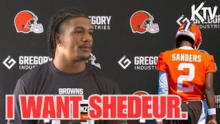 Browns Denzel Boston WANTS Shedeur Sanders as STARTING QB after CAMP DOMINANCE