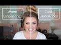 COOL-VS-WARM MAKEUP UNDERTONES (full face)