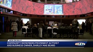 Celebration of life held for Shirley Mae Beard at Derby Museum