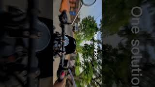 One solution #automobile #love #bikeride #rider #modified #stunt #splendor #gopro #travel #cinematic