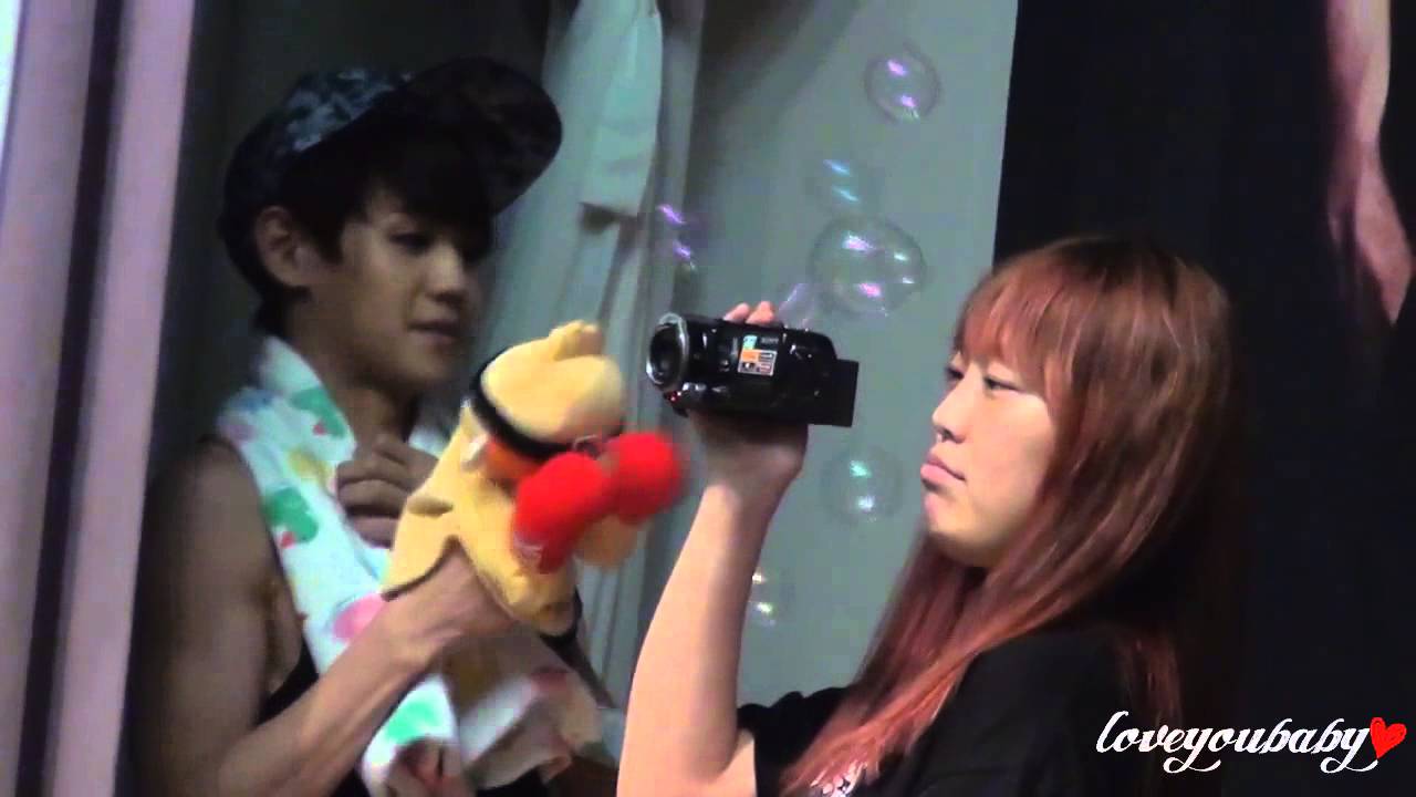 130809 목동 팬싸인회 요섭이의 복싱인형 활용법