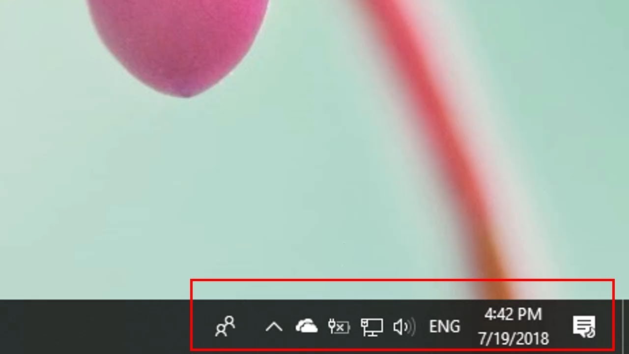 معلومة سريعة: طريقة إظهار كل ايقونات Notification Area فى ويندوز 10