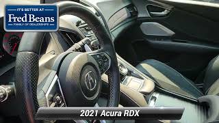 Career Overview Certified 2021 Acura RDX w/A-Spec Package, West Chester, PA W40401E